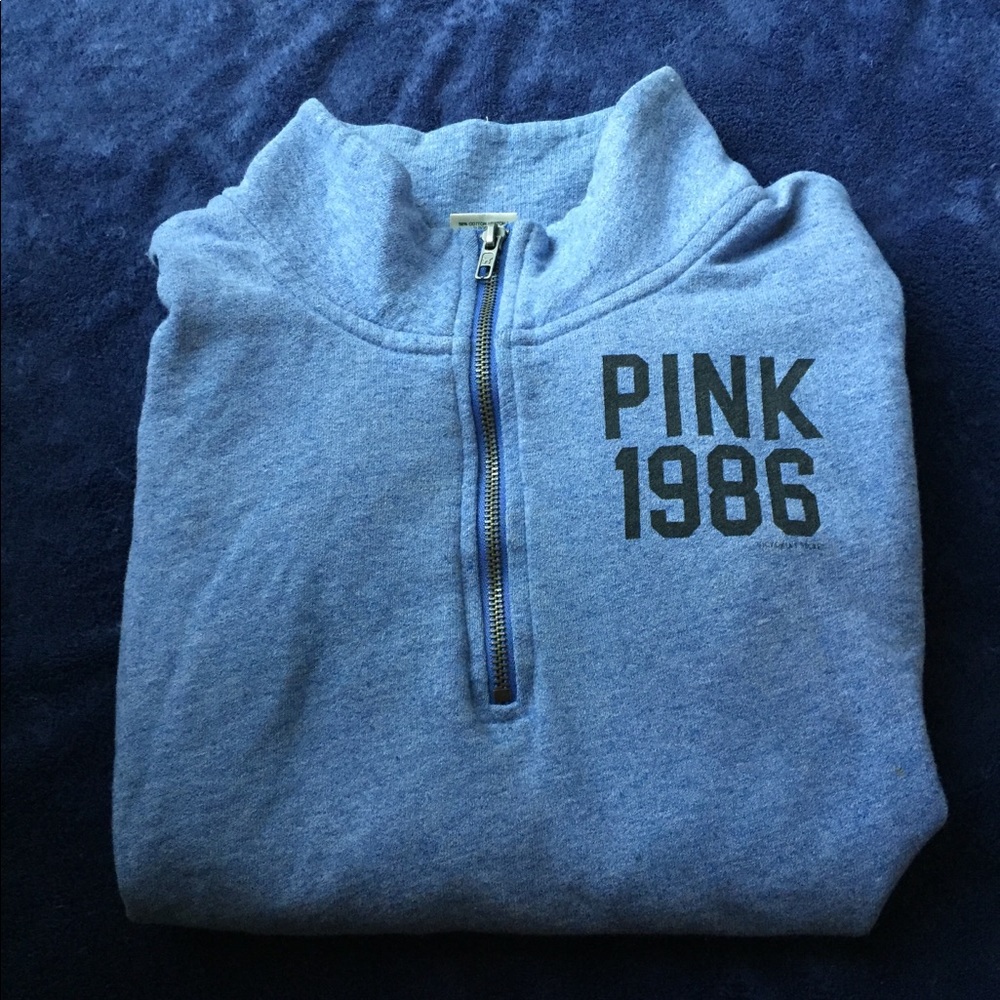 VS PINK quarter zip
